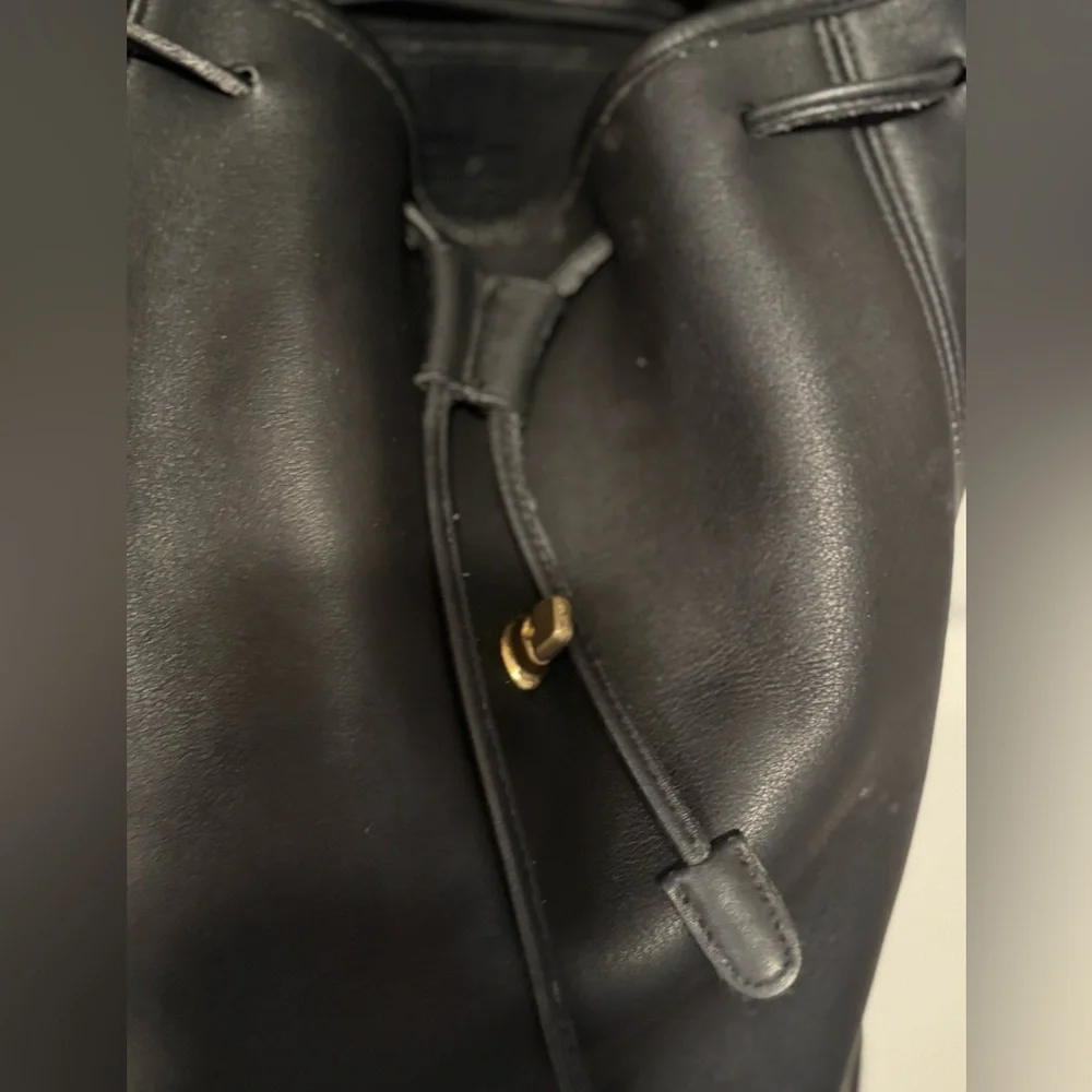 Coach Leather Backpack - Picture 3 of 12